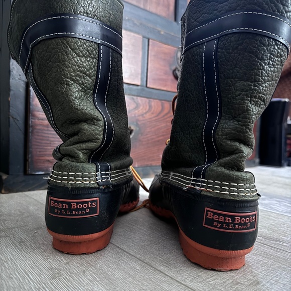 Todd Snyder Bison LL Bean Boots in Green - Picture 3 of 3